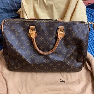 Louis Vuitton speedy 35 vintage